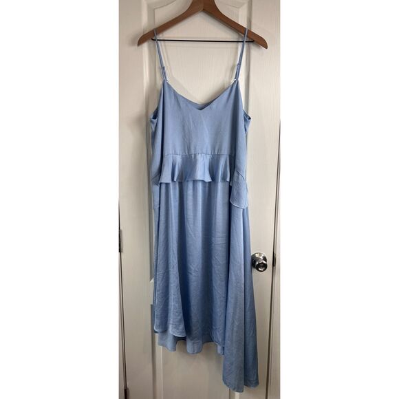 HATCH Women's Cleo Dress Maternity Spaghetti Strap Blue Size 2 / M (6-8) - Picture 1 of 12